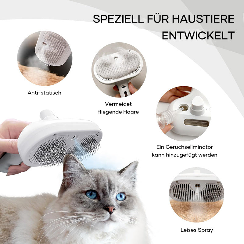 PurrGroom™ Haustier-Spray-Kamm
