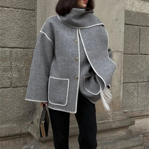 Blizzora™ - Wintermantel mit Schal