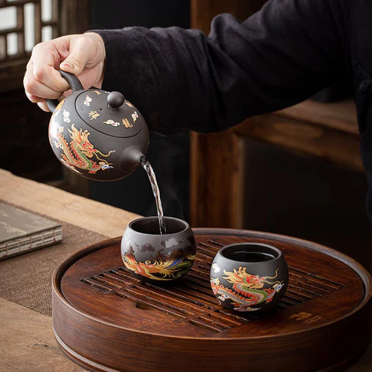 MysticPot™ Farbwechselndes Teekannen-Set