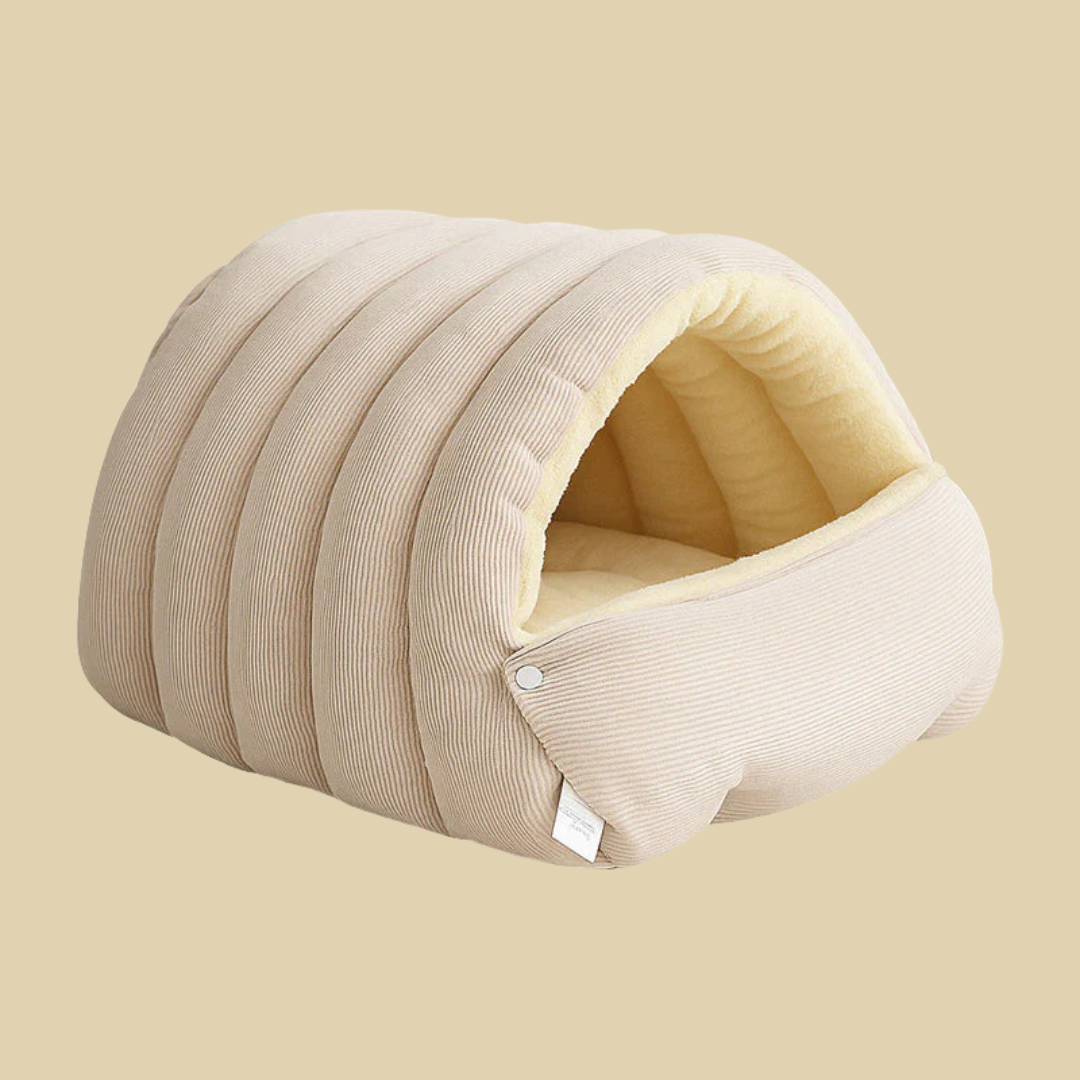 Felltraum™ - Warmes Winter Haustier Schlafhaus