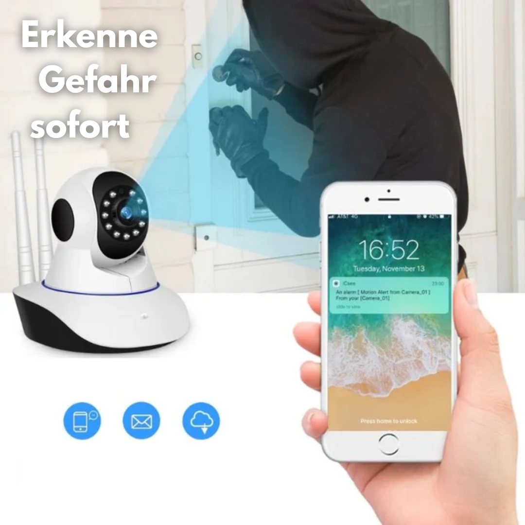 360Eye™ - Bewegungserkennungs-Kamera mit 360 Grad Sicht