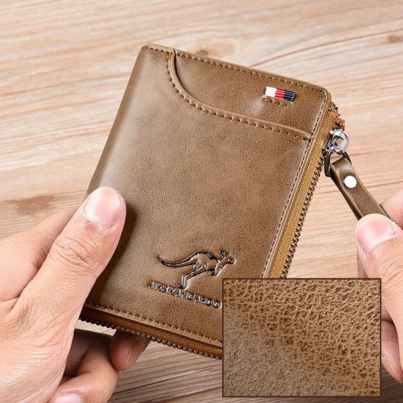 SecureCard™️ I RFID-PU-Leder-Geldbörse