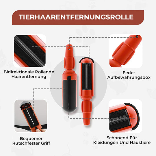 LintGuard™ Wiederverwendbare Fusselrollen für Tierhaare