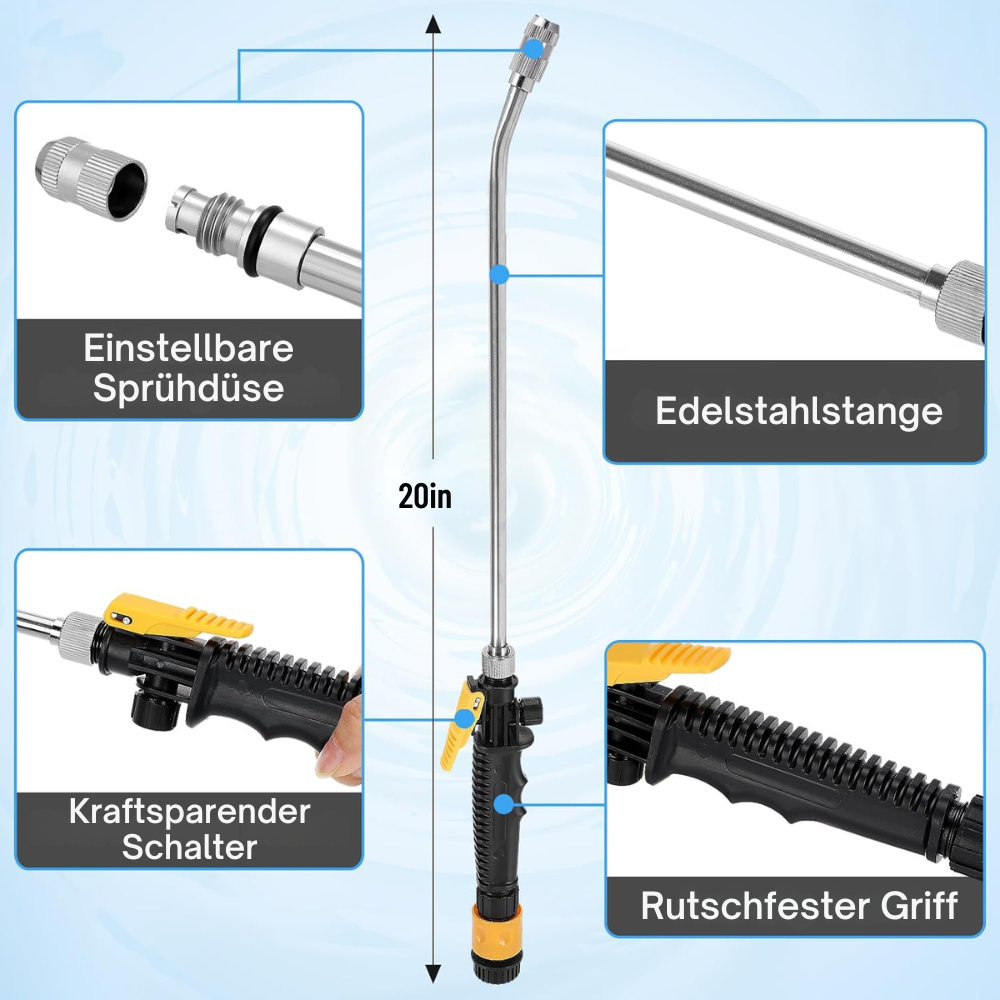 HydroGun™ - 2 in 1 Hochdruck-Wasserpistole