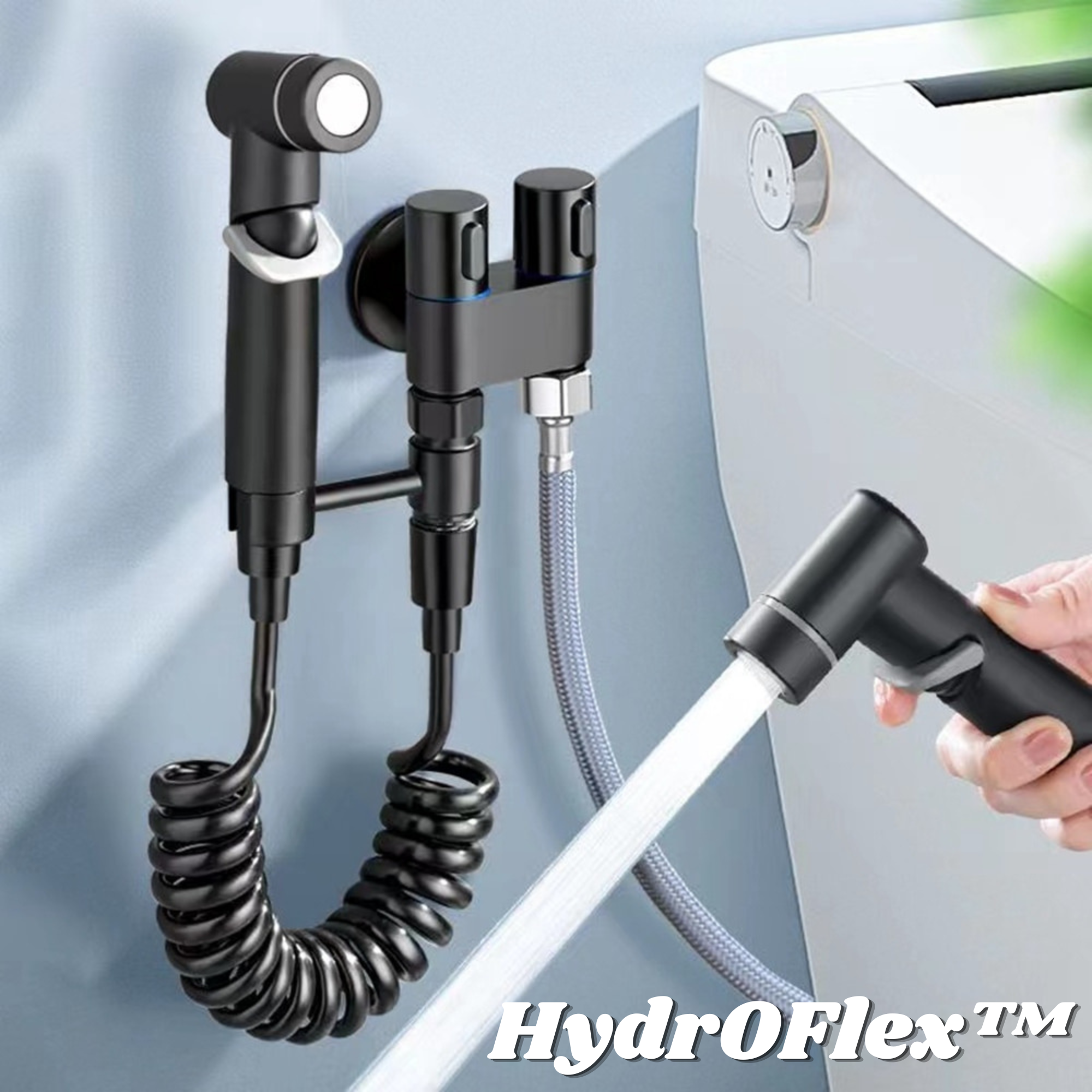 HydrOFlex™️ I Wandmontierter Bidet-Sprayer