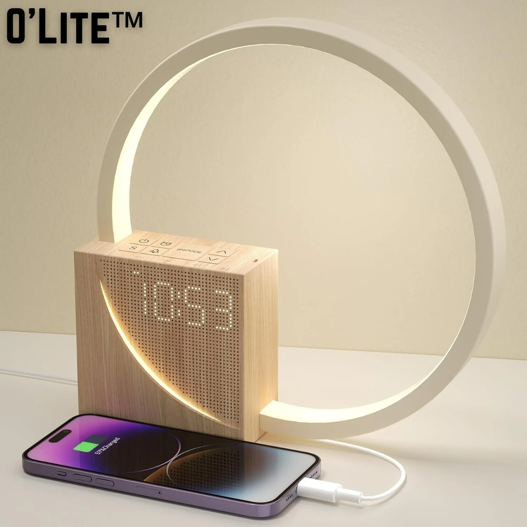 O'Lite™ Wecker Tischlampe