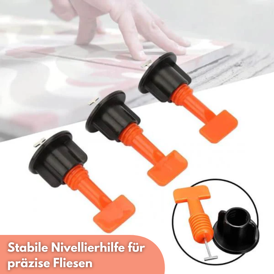 FlatLock™ - Fliesen-Nivelliersystem (50 Stück)
