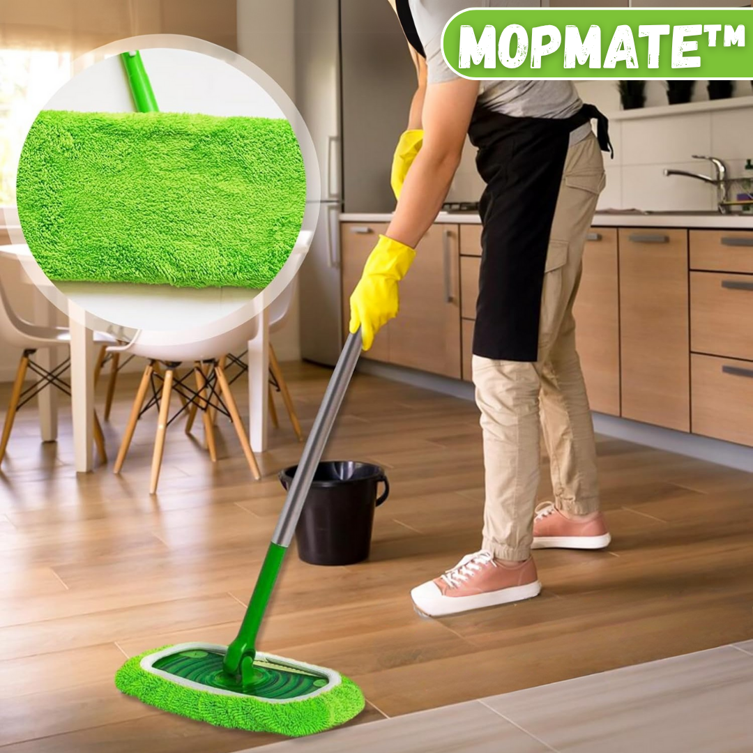 MopMate™ - Ultra-Absorbent Mop Pad (Satz mit 4 Stück)