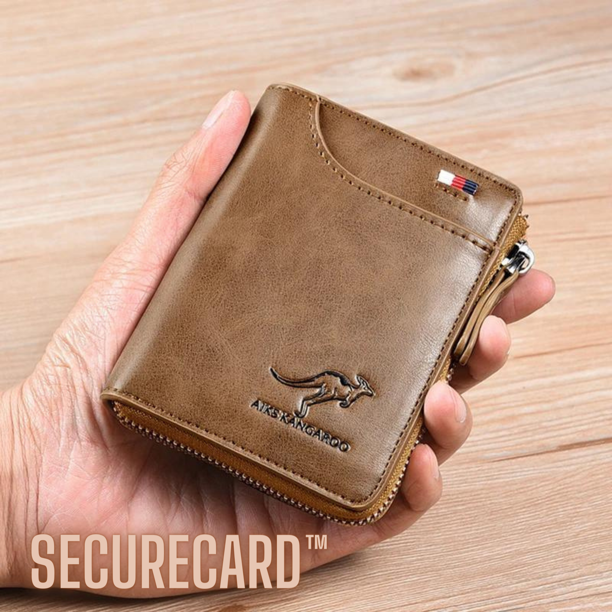 SecureCard™️ I RFID-PU-Leder-Geldbörse