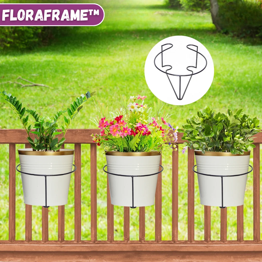 FloraFrame™ - Hängende Blume Metall Topf Stand (1+1 GRATIS)