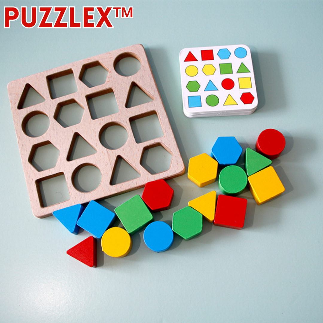 Puzzlex™ Farben- und Formenpuzzle