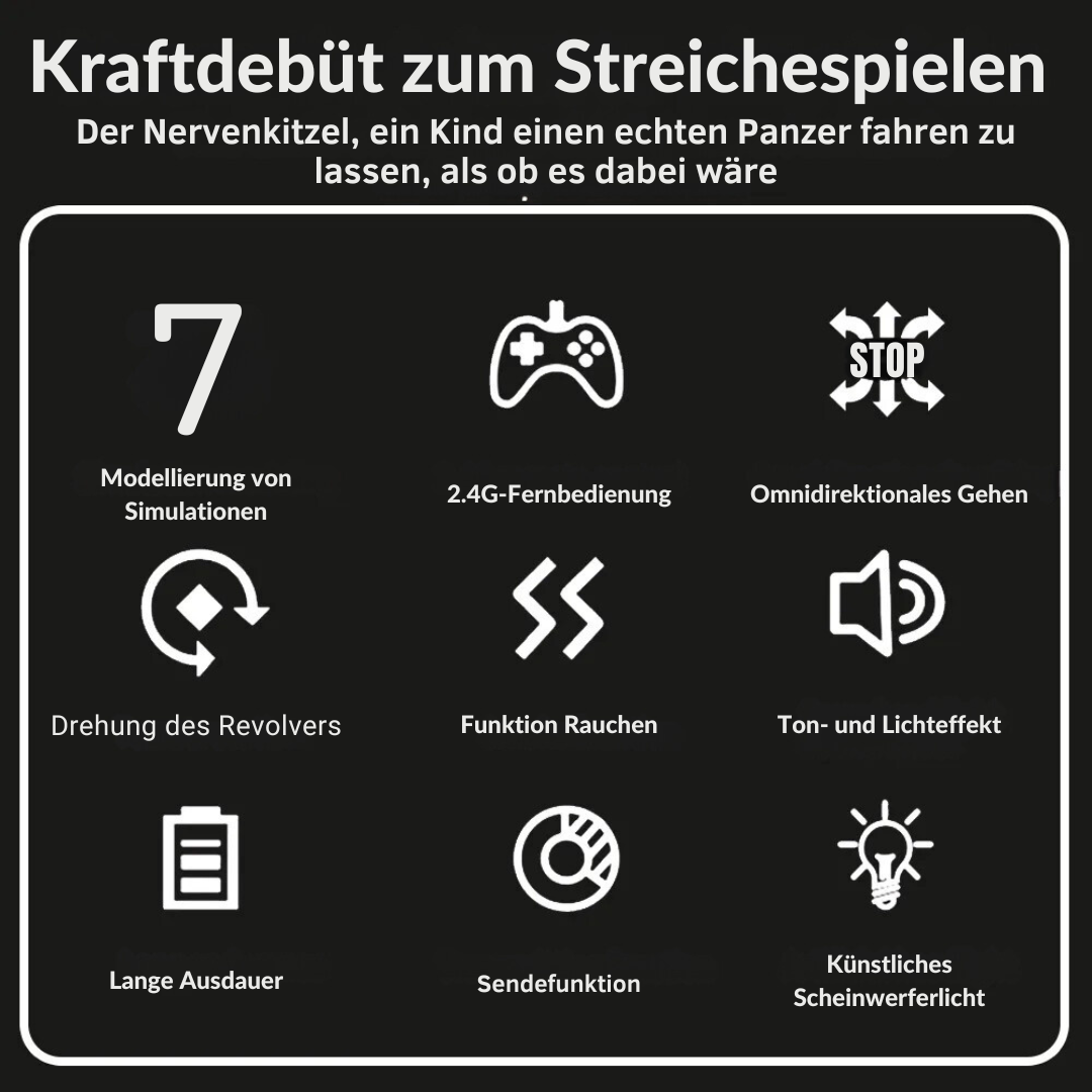 TankRage™ - Ferngesteuerter Tank