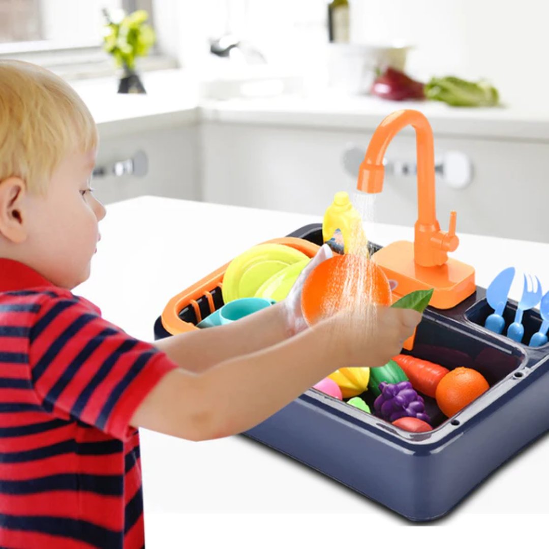 Splash&Play™ Kinder-Geschirrspüler-Spielzeug-Set