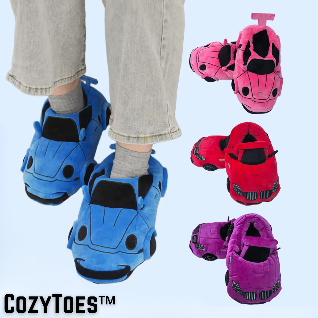 CozyToes™ Plüschschuhe in Autoform