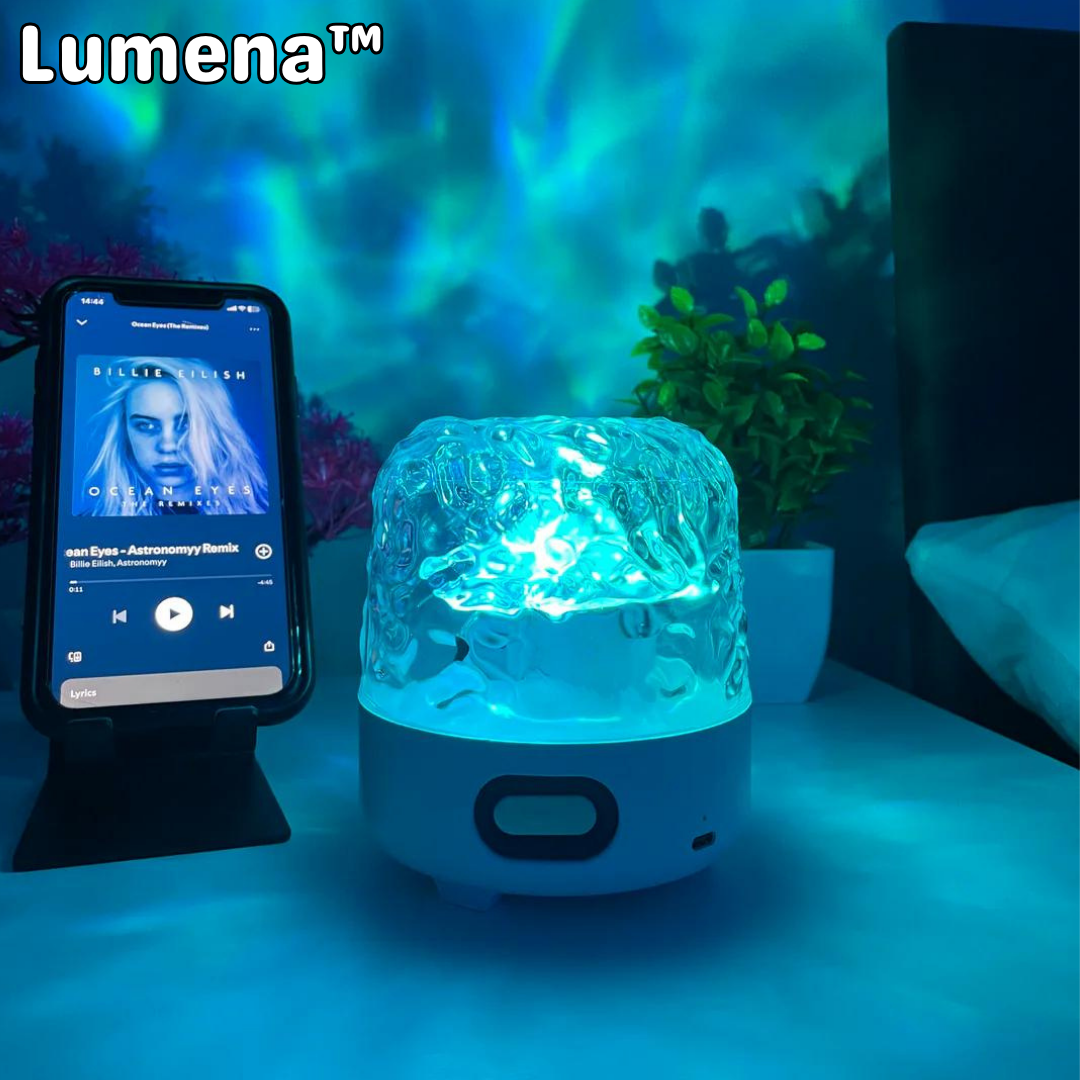 Lumena™ Wasserwellen-Nachtlicht