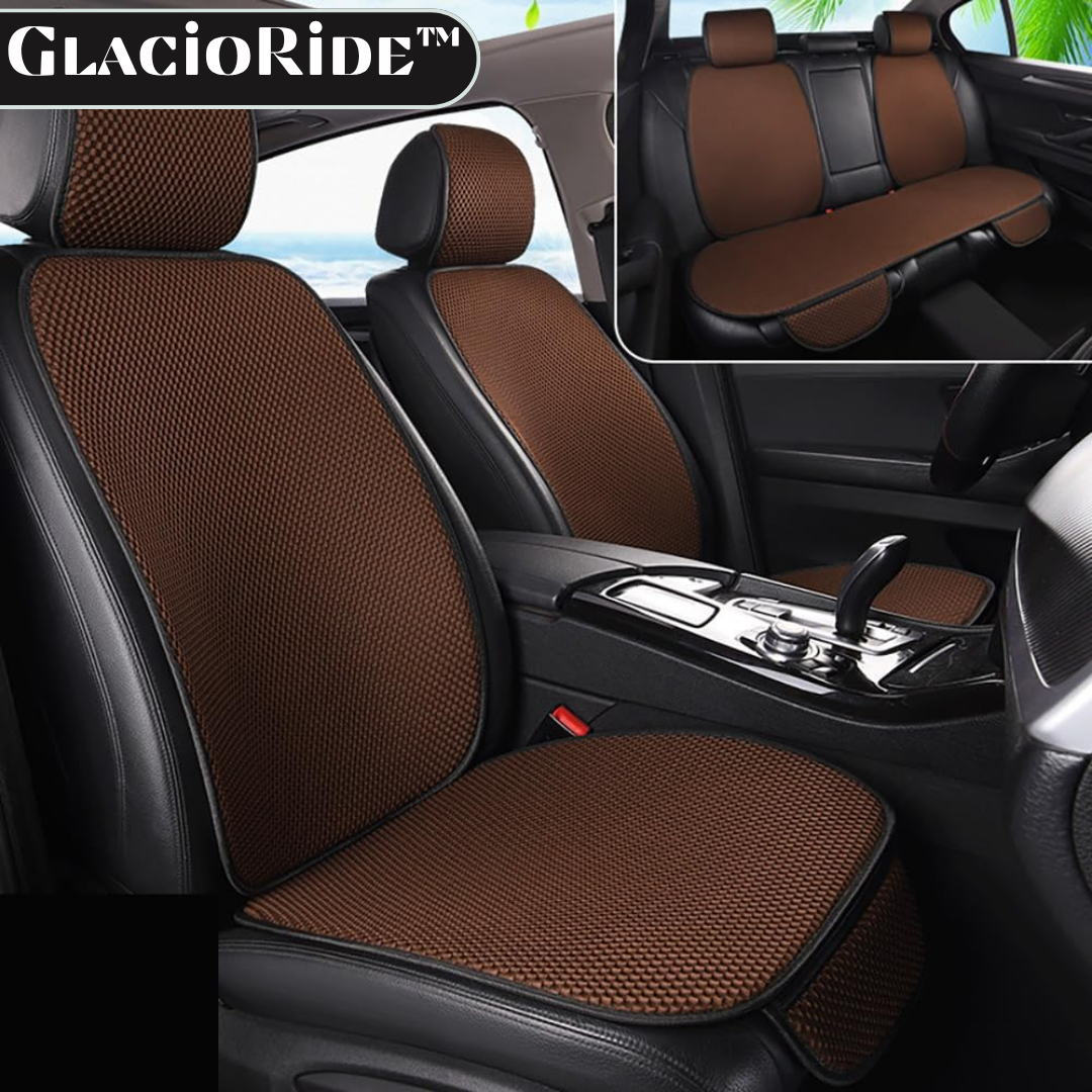 GlacioRide™ - 3-teiliges kühlendes Autositzkissen-Set