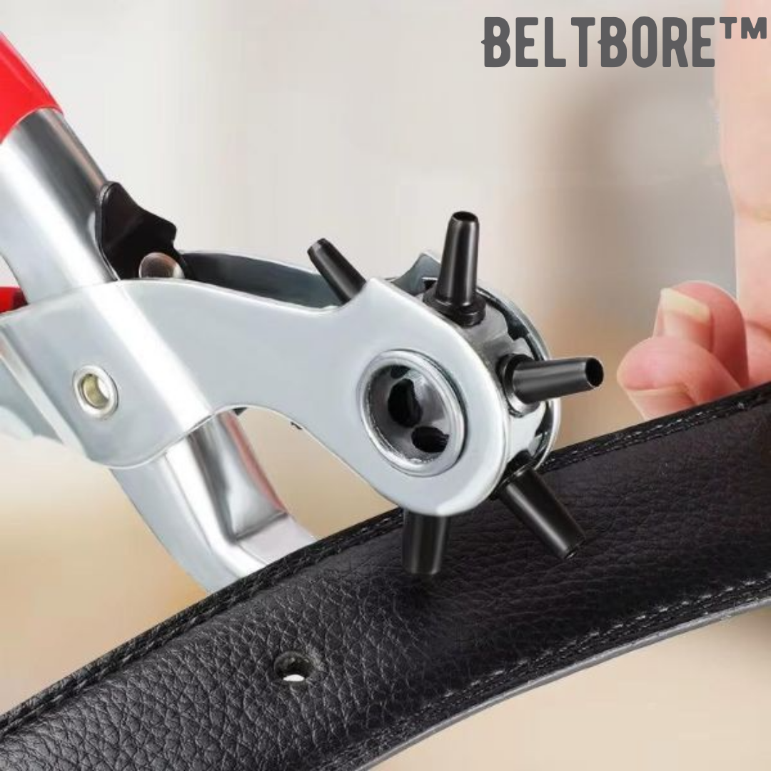 BeltBore™ - Präzisions-Lochstanze für Leder