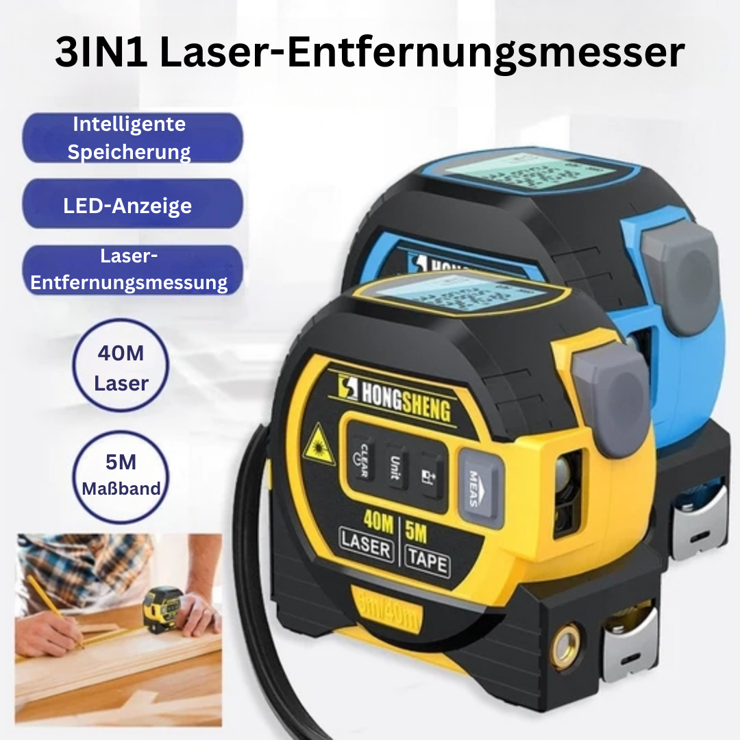 MultiMetric™ 3 in 1 Laser-Messband