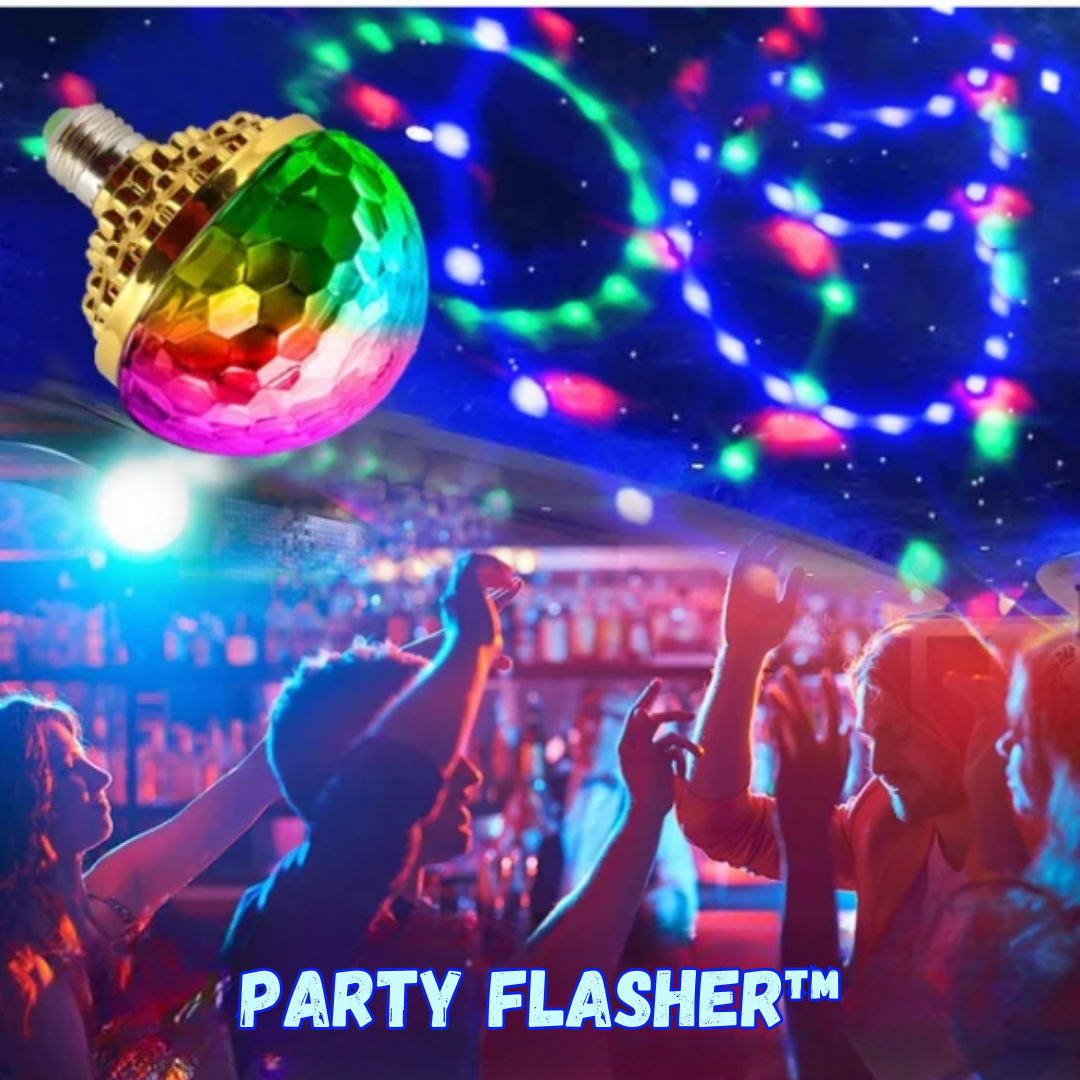Party Flasher™ Disco-Glühbirne