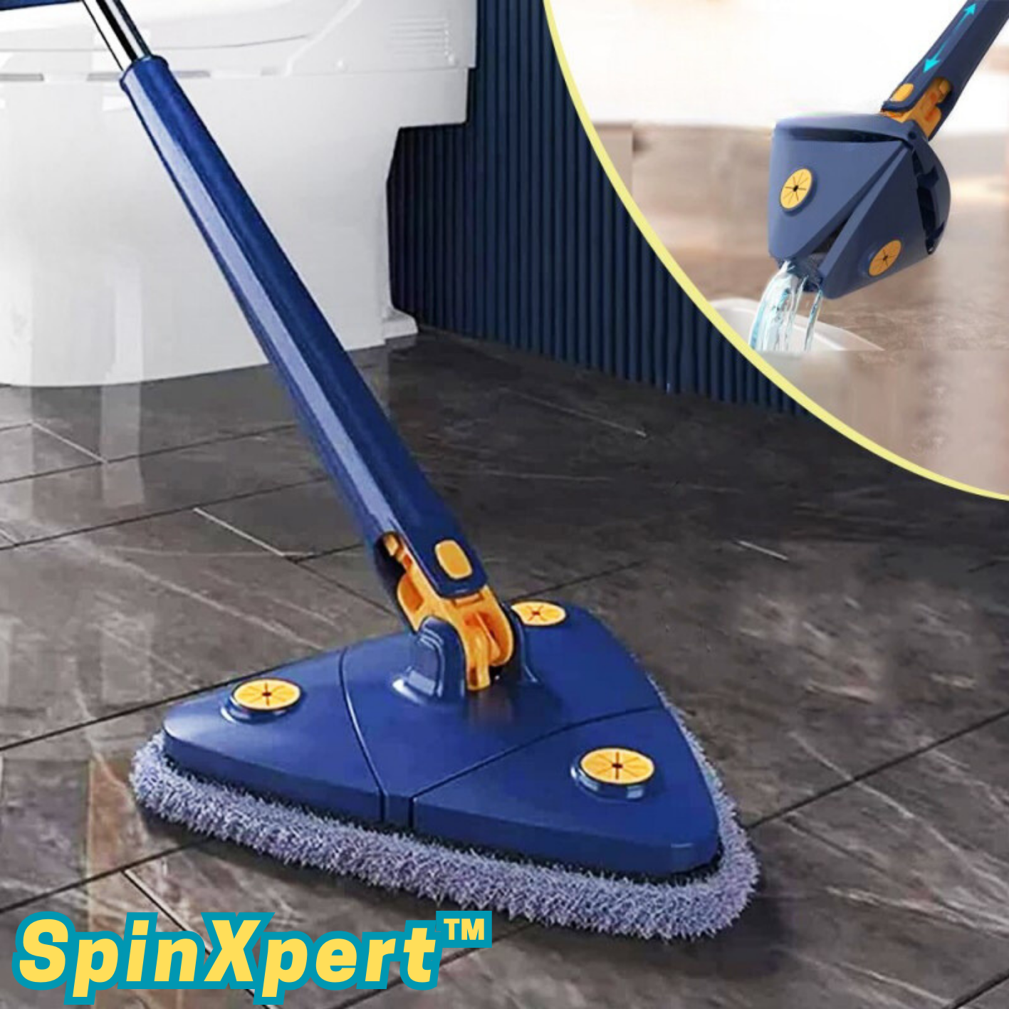 SpinXpert™ | 360-Grad-Rotationsmopp