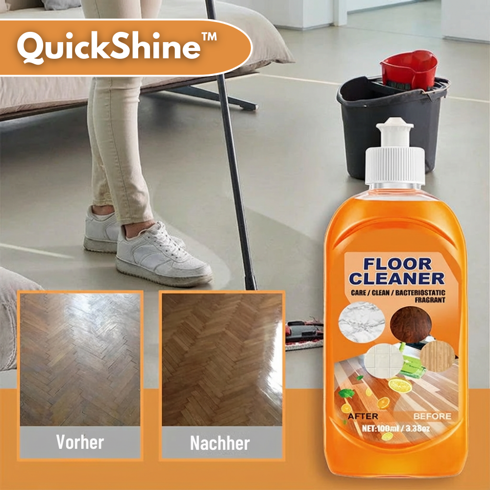 QuickShine™ - Kraftvoller Bodenreiniger zur Dekontamination