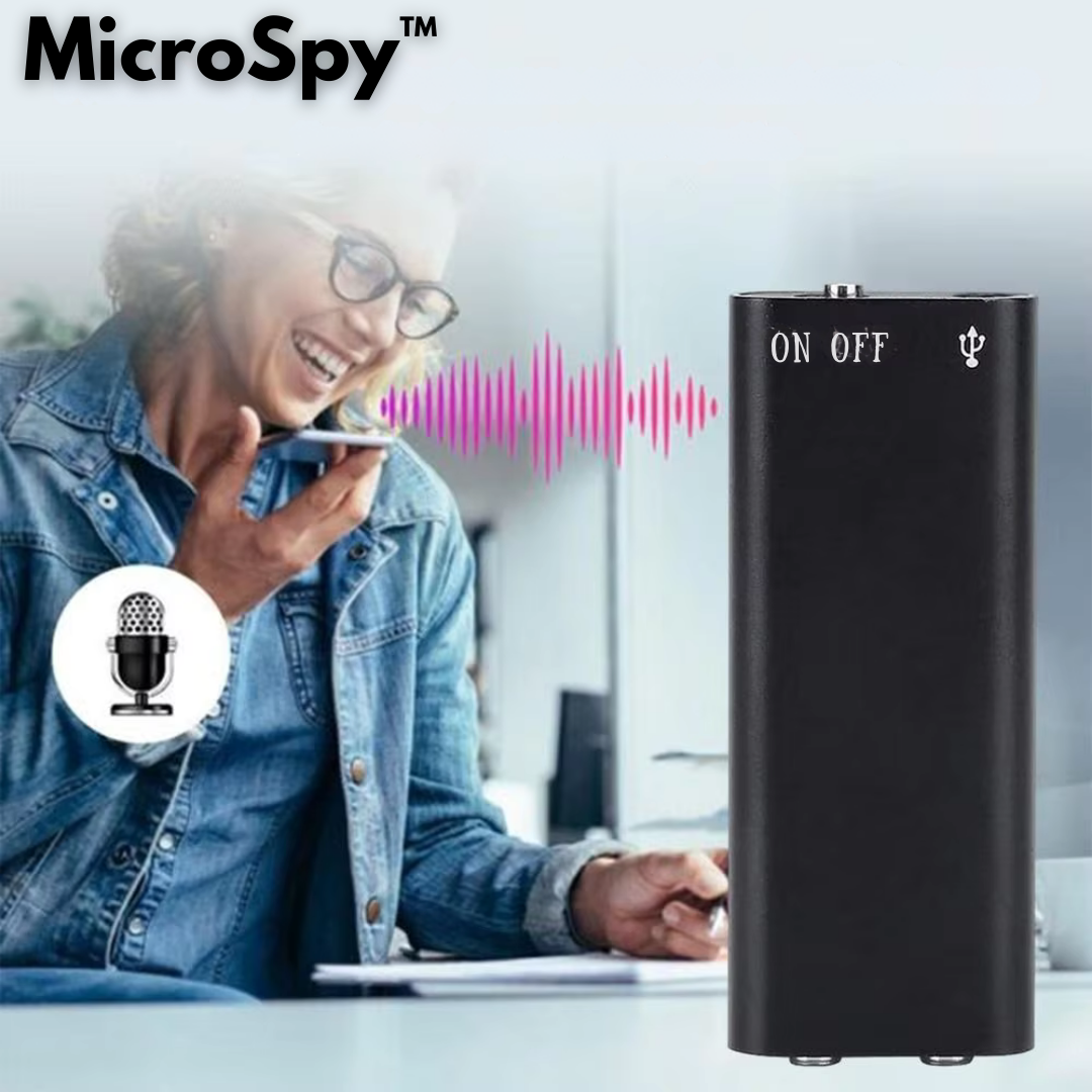 MicroSpy™ | Spionage-Sprachrekorder