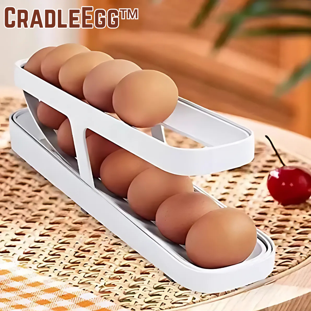 CradleEgg™ Platzsparender Eierdispenser (1+1 GRATIS)