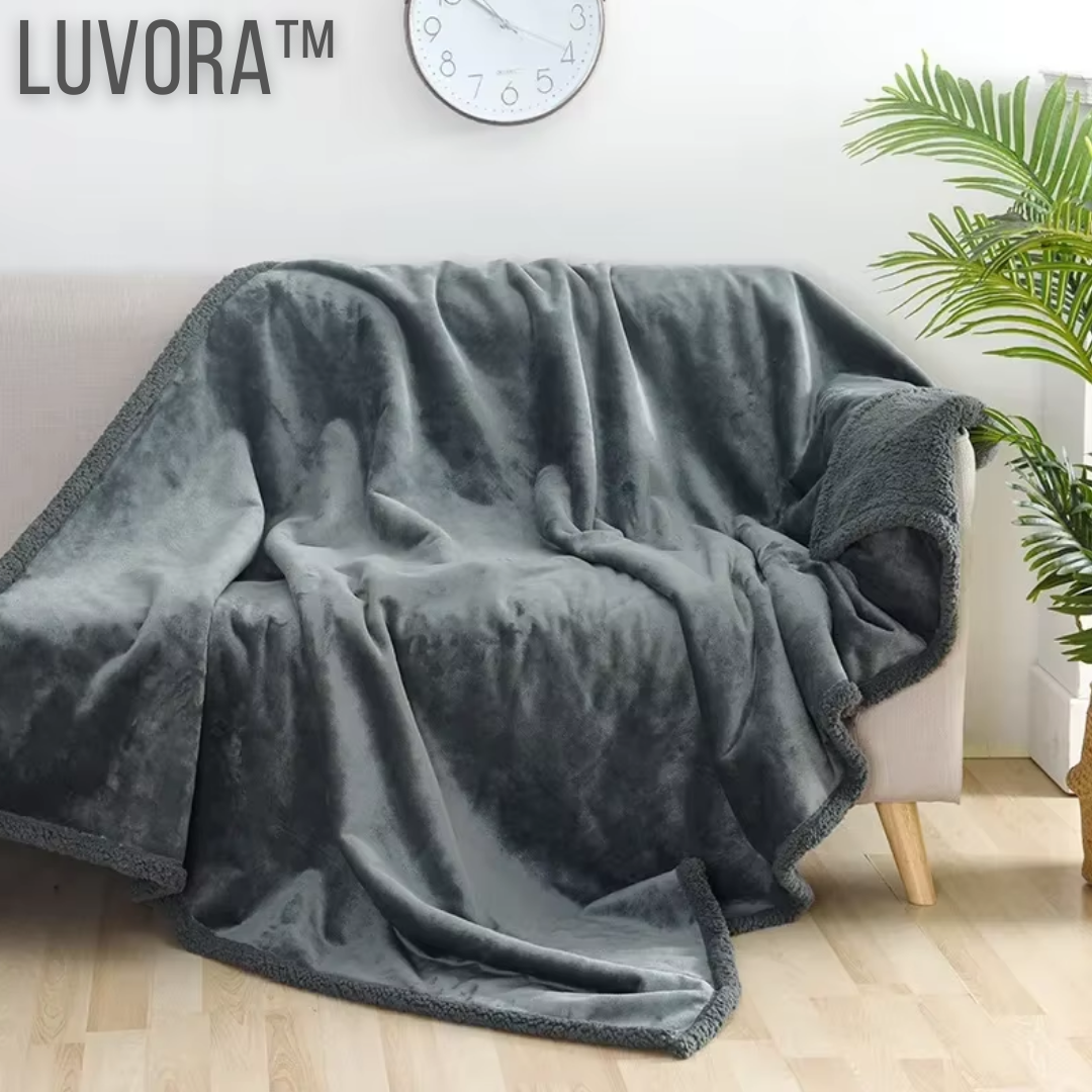 Luvora™ - Wasserdichte Fleece-Decke