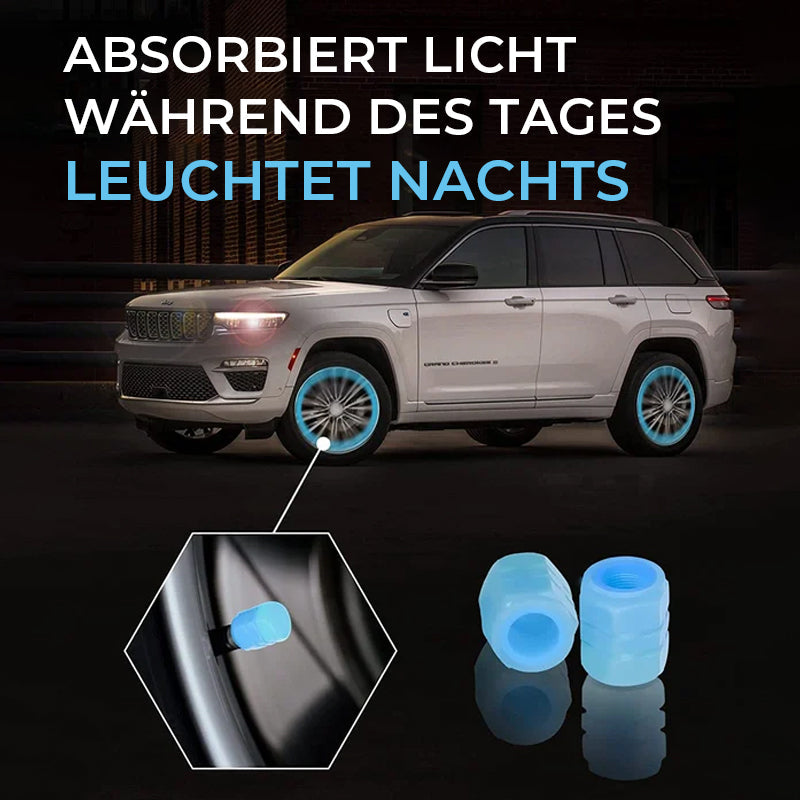 NeonCaps™ Universal fluoreszierende Ventilkappen (8+8 GRATIS)