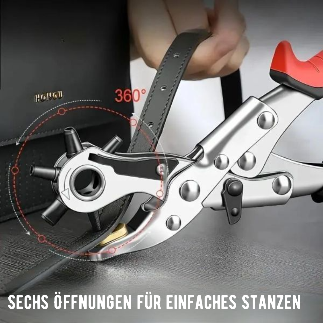 BeltBore™ - Präzisions-Lochstanze für Leder