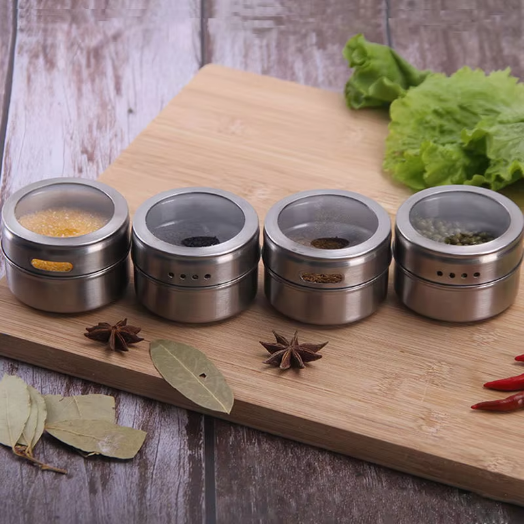 MagniSpice™ Magnetische Gewürzdosen Satz