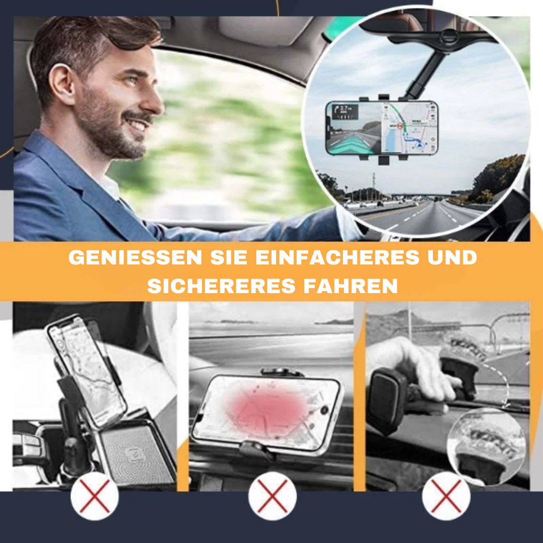 AutoMount™ 360° Drehbare Auto-Telefonhalterung