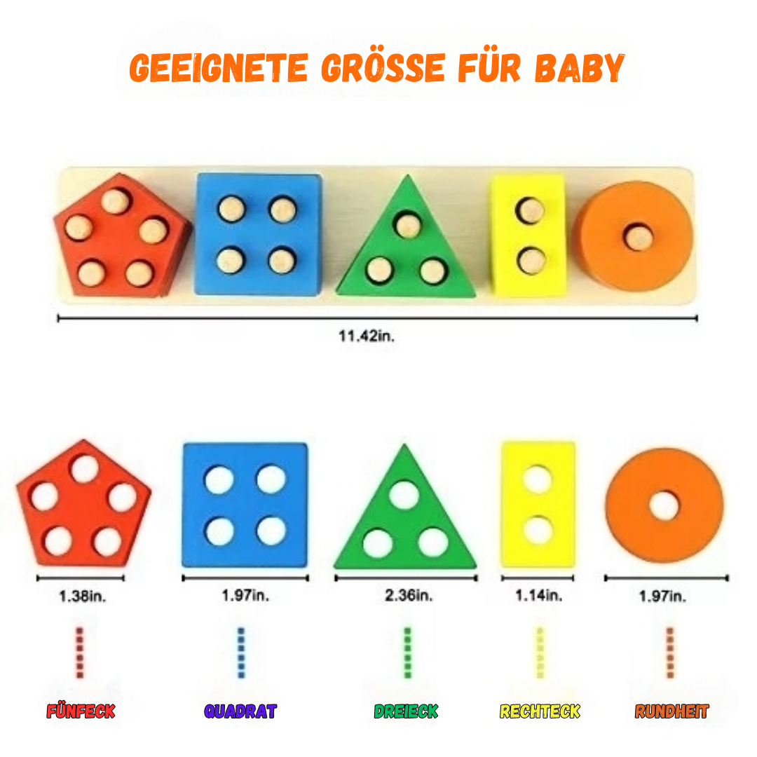 TimberMinds™ Lernspielzeug aus Holz