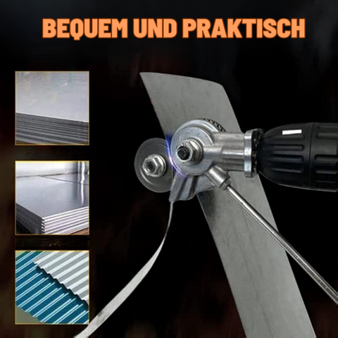CutXpert™ | Elektrobohrer-Aufsatz Fräser Knabberer