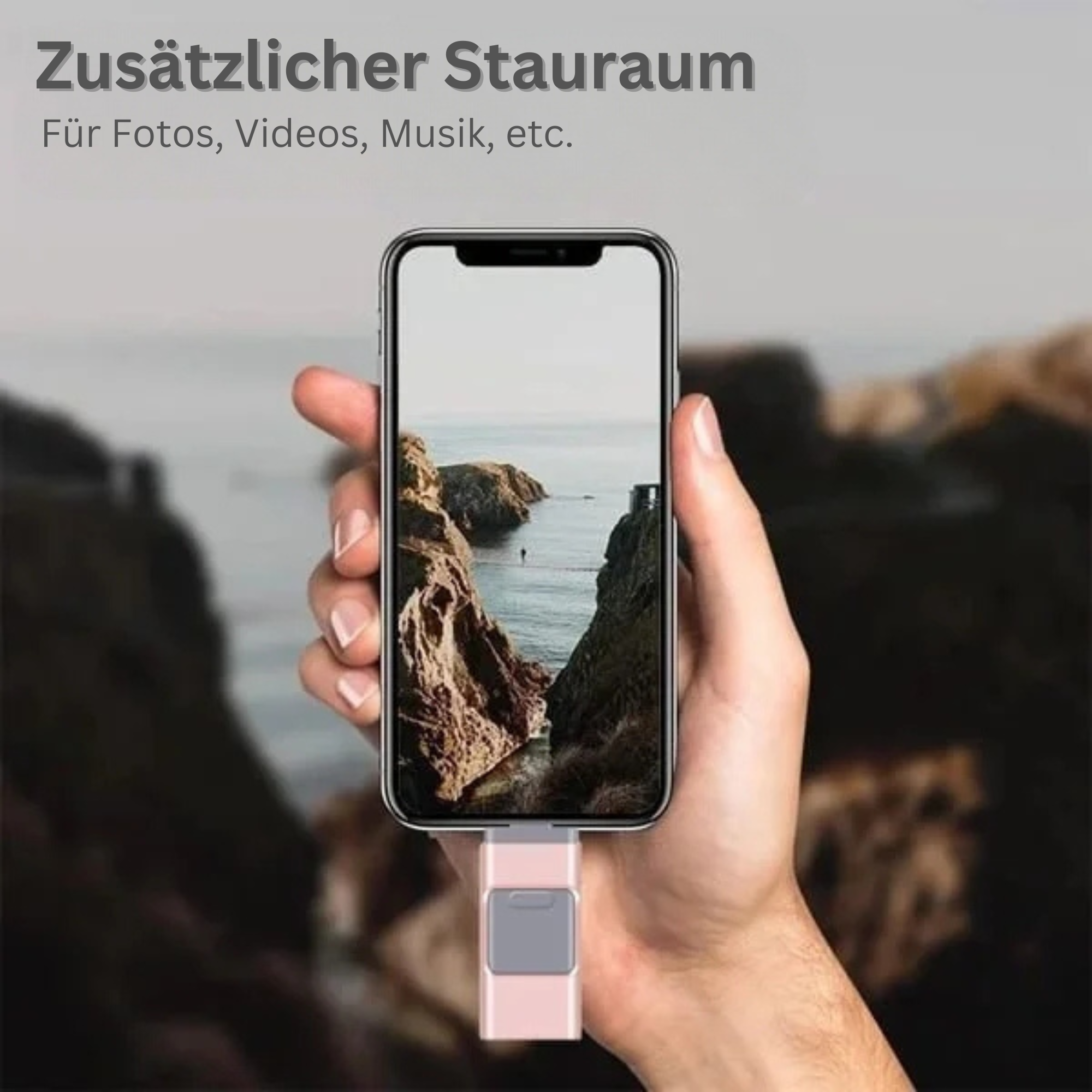 FlashLink™️ I Smartphone-Speicher-Flash-Laufwerk