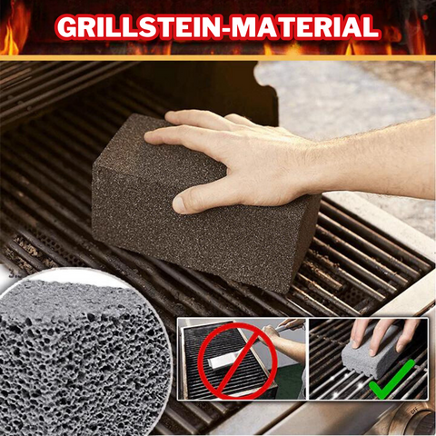 GrillMaster™ | Barbecue Grill Reinigung Ziegel (2+3 GRATIS)