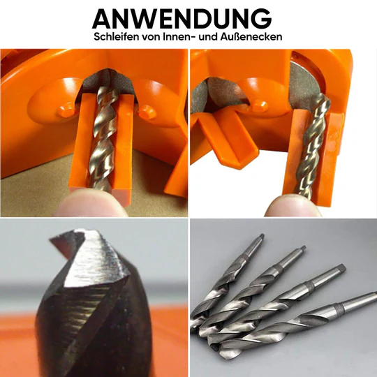 DrillMate™ Mehrzweck Bohrerschärfer