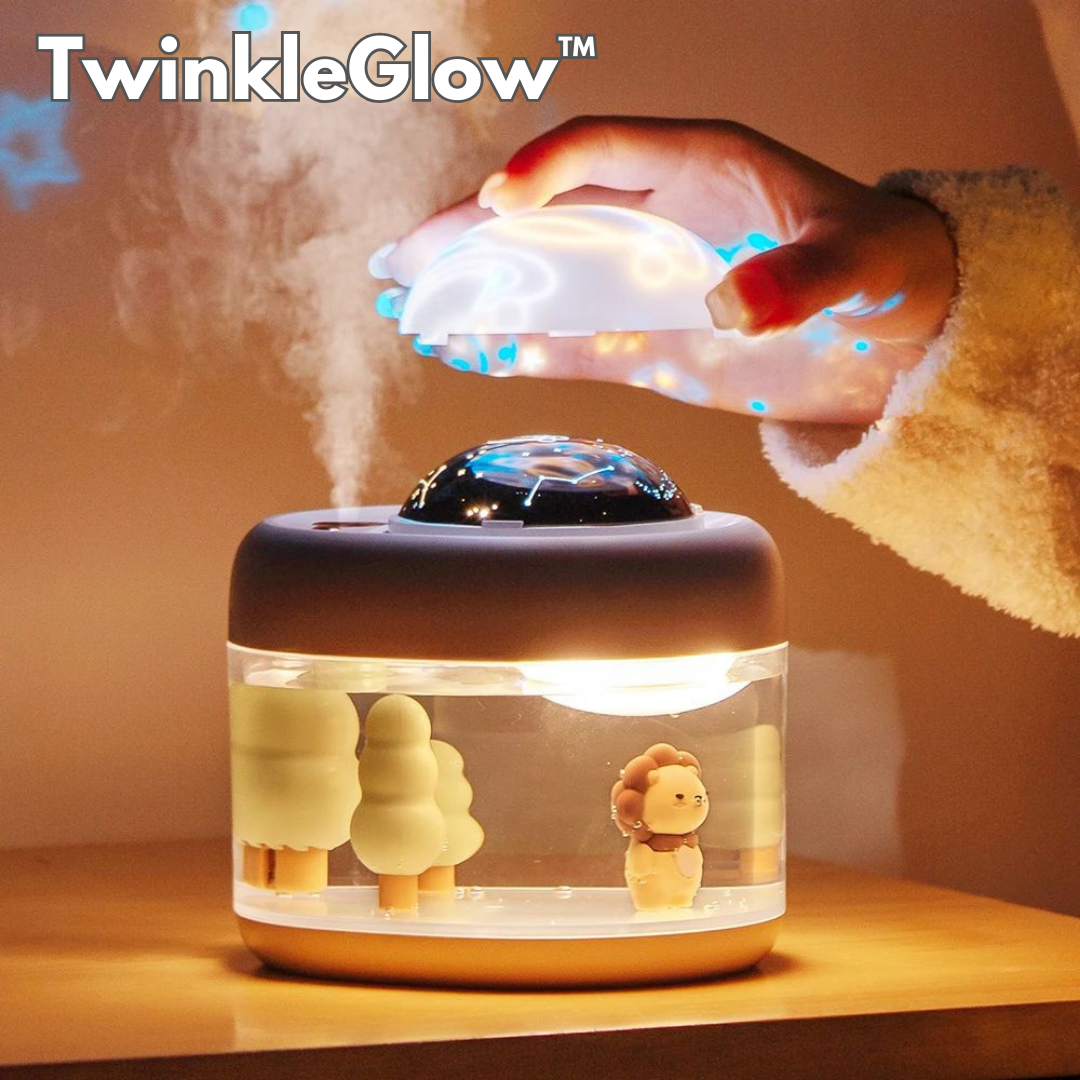 TwinkleGlow™ - 3 in 1 Nachtlicht Luftbefeuchter
