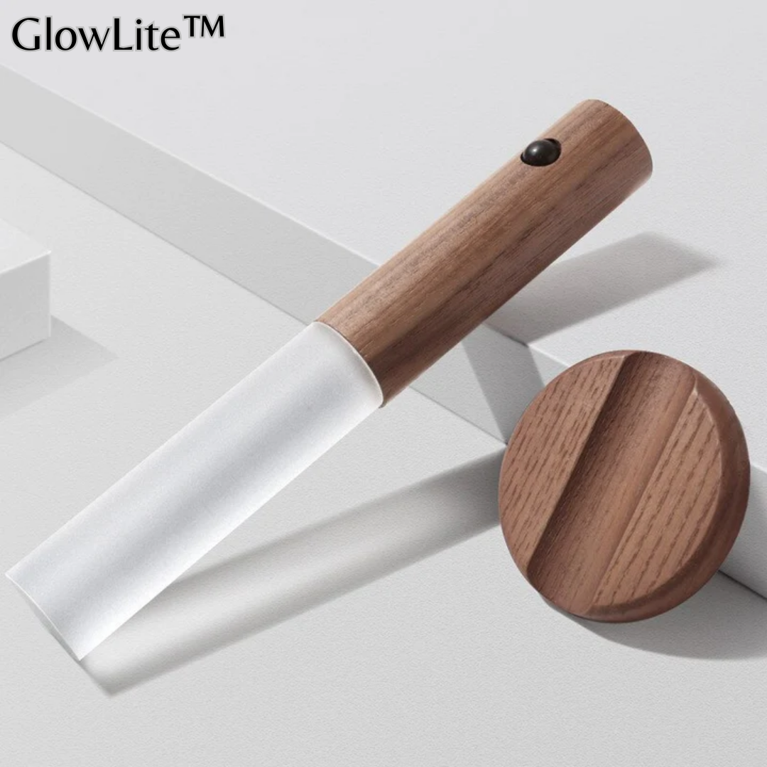 GlowLite™ Magnetische LED-Leuchte aus Holz