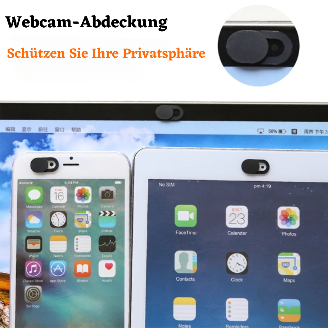 CamLock™ Webcam Datenschutz-Aufkleber (5+5 Gratis)