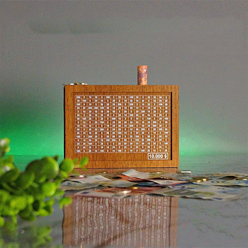 CaseVault™ Holz-Sparbüchse