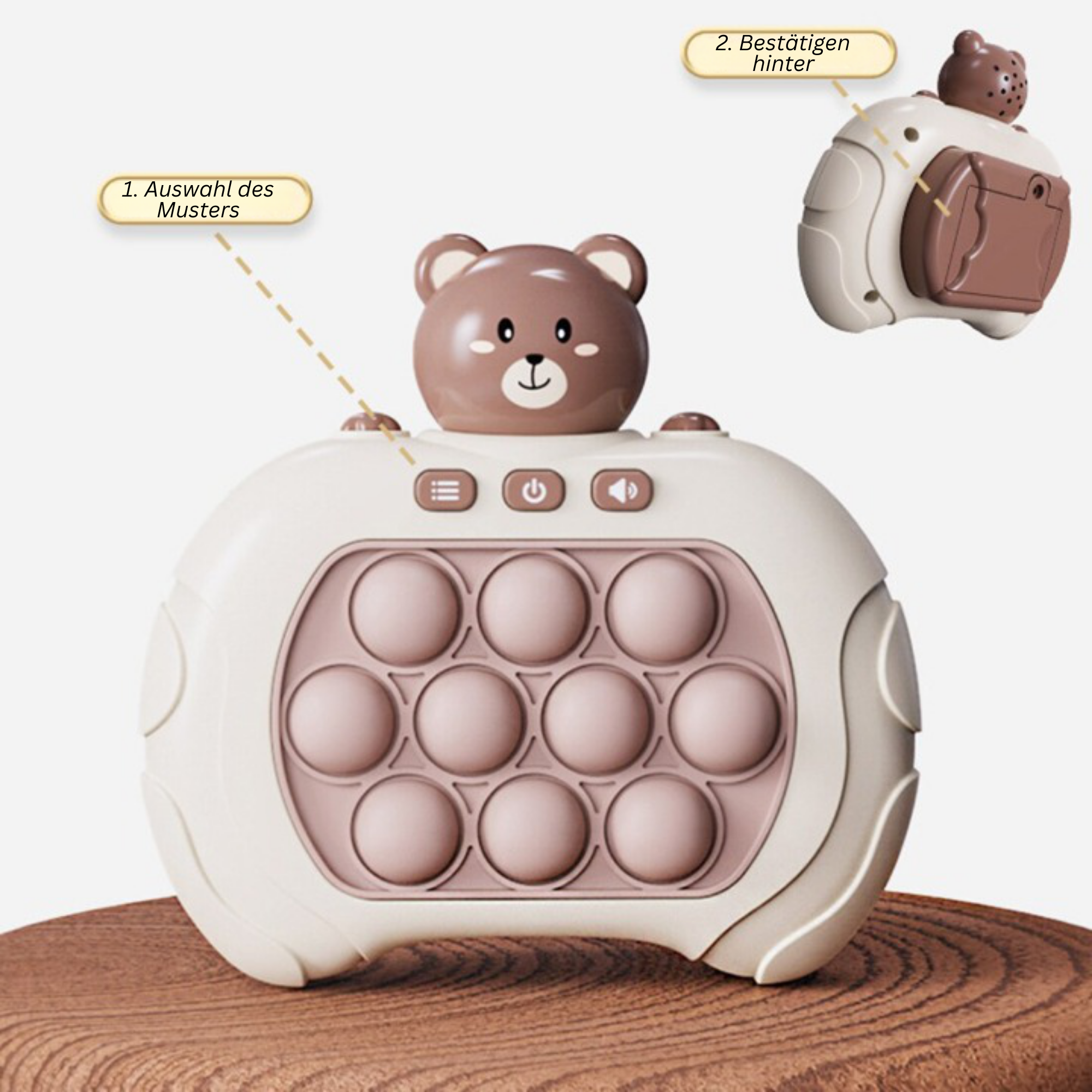 PopPlay™️ I Automatische Pop-Presse Spielzeug