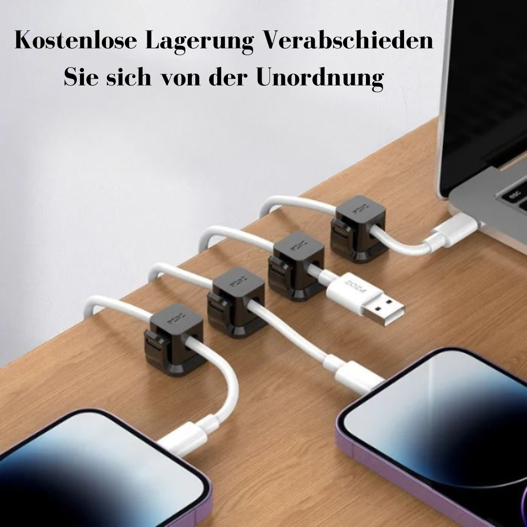 CableLock™ Kabelorganisator-Halter (6 Stücke)