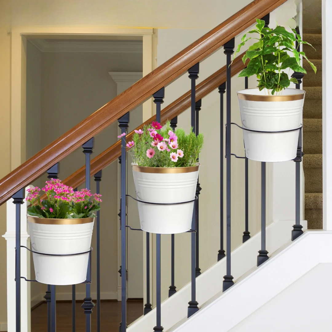 FloraFrame™ - Hängende Blume Metall Topf Stand (1+1 GRATIS)