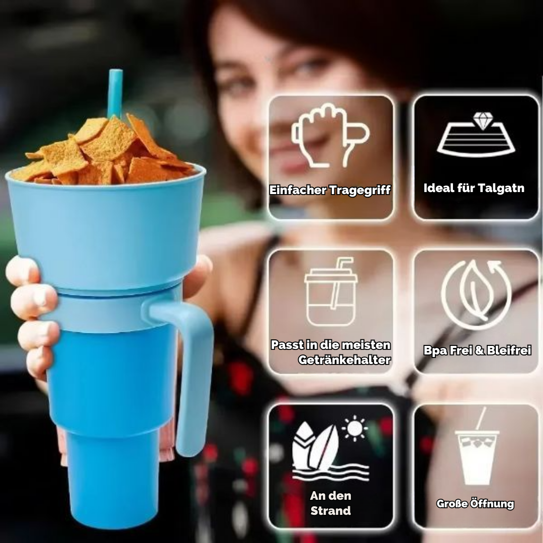 SnackFusion™ 2-in-1 Multifunktions-Snackschale (1+1 GRATIS)