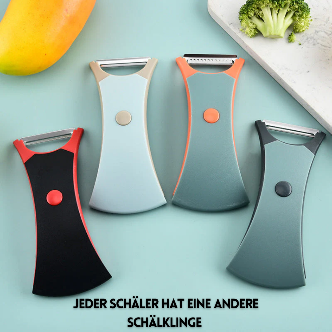 PeelEase™ 4-teiliges Multifunktions-Schälset