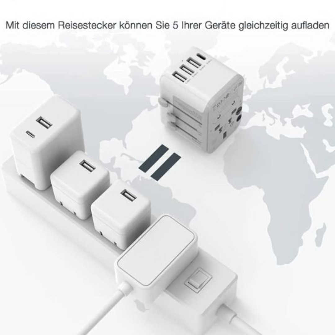 Tessan™ Universal-Reisestecker-Adapter