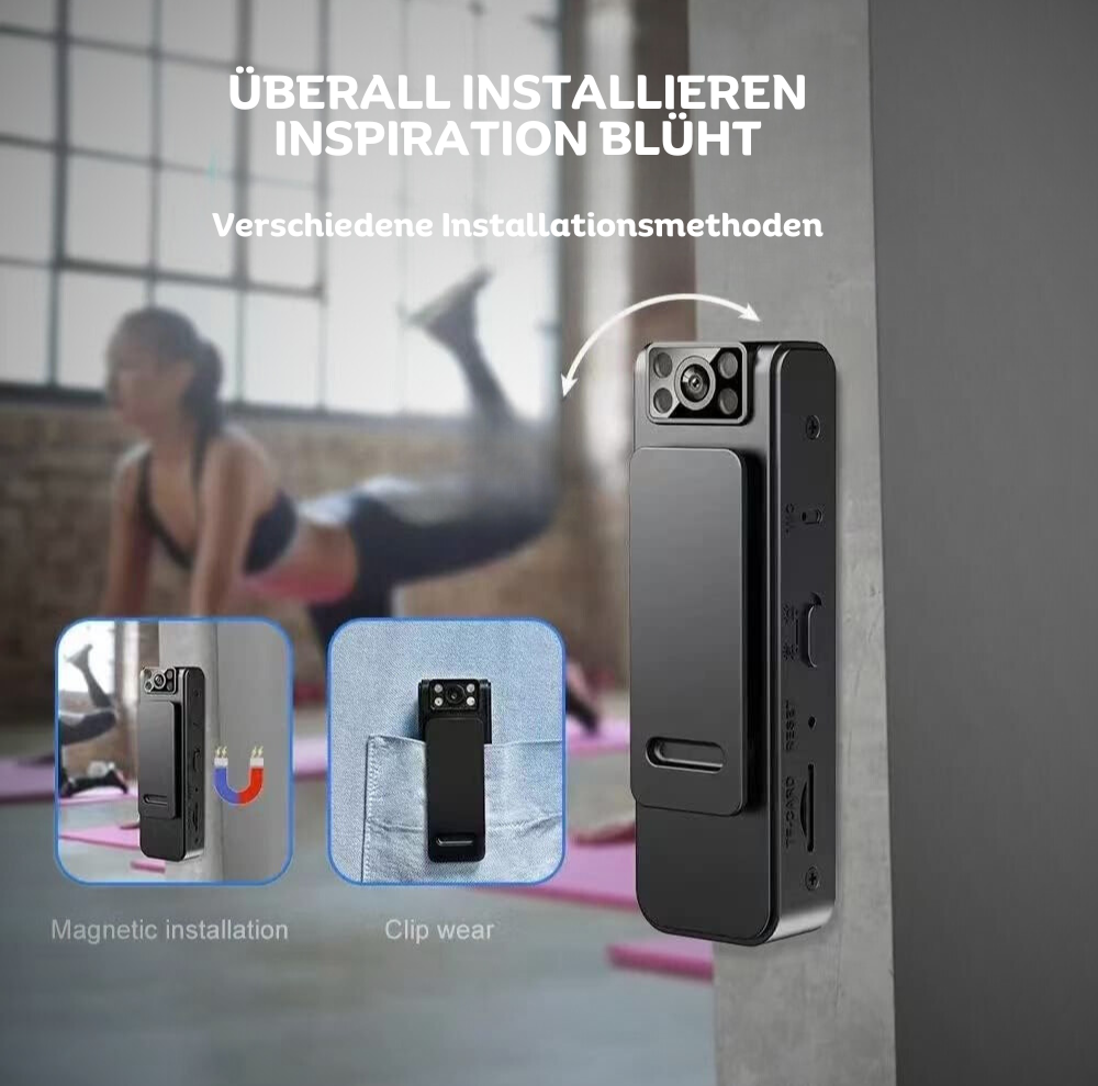 EyeSpy™️ | Mini-HD-Videokamera-Rekorder