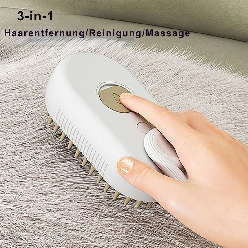 CozyComb™ Massagekamm mit Spray für Haustiere