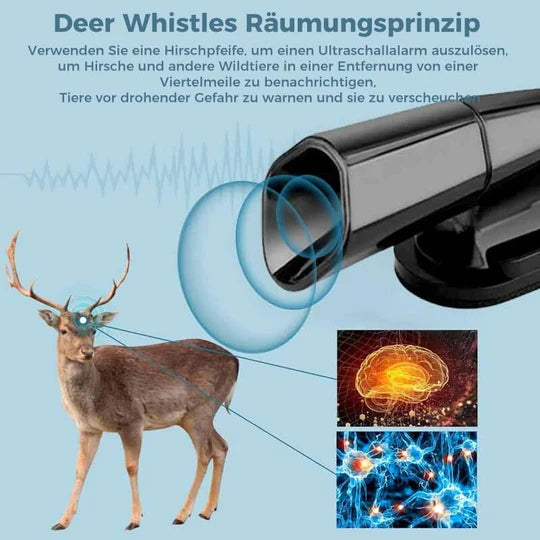 SafeWhistle™ Tierabwehr-Warnpfeifen (1+1 GRATIS)